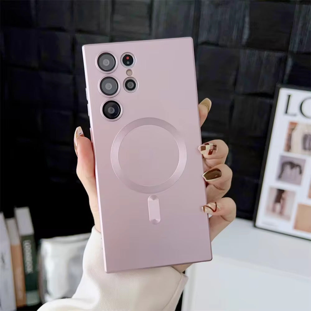 Luxury Matte Magnetic Case-Samsung