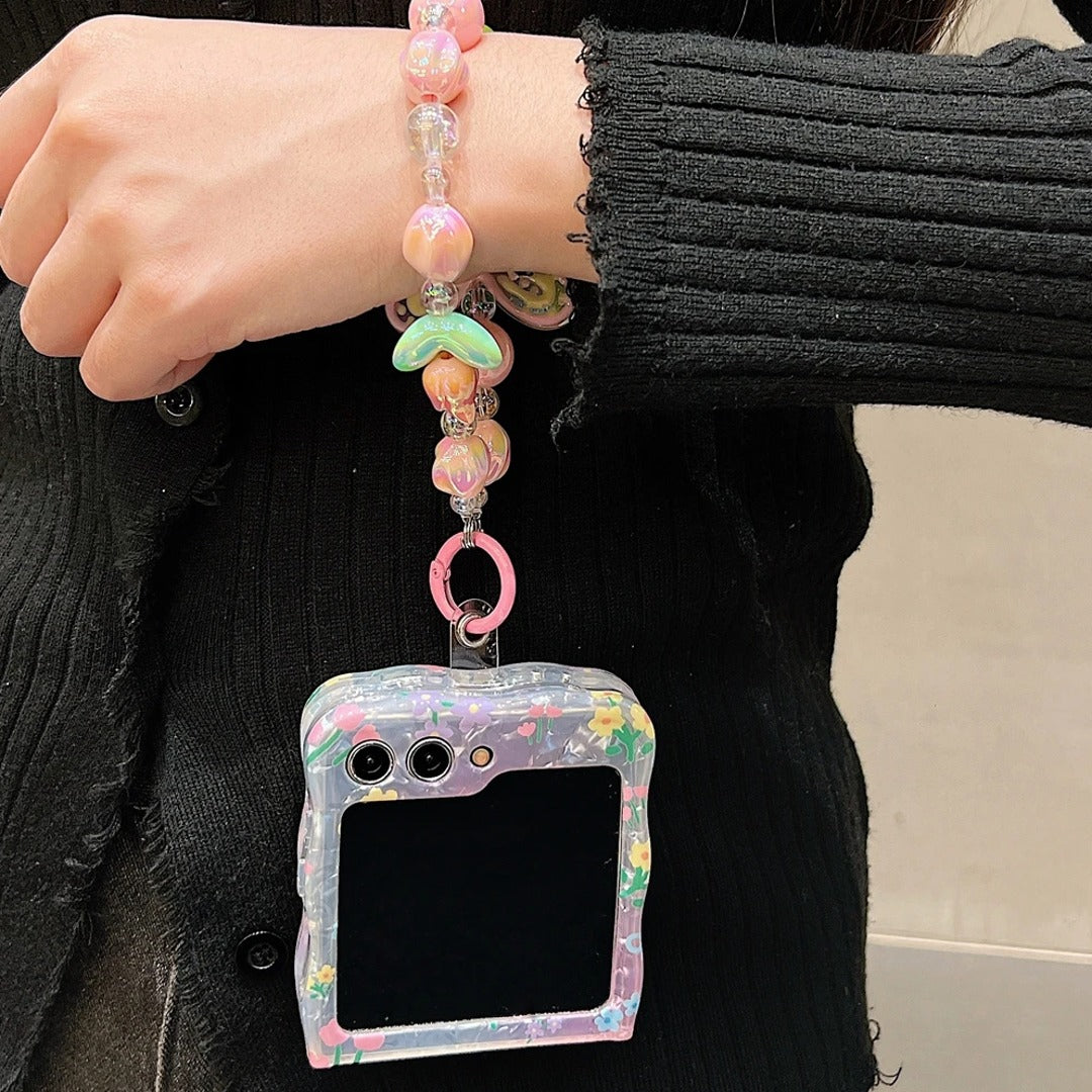 Cute Floral Fancy Pattern Case - Samsung