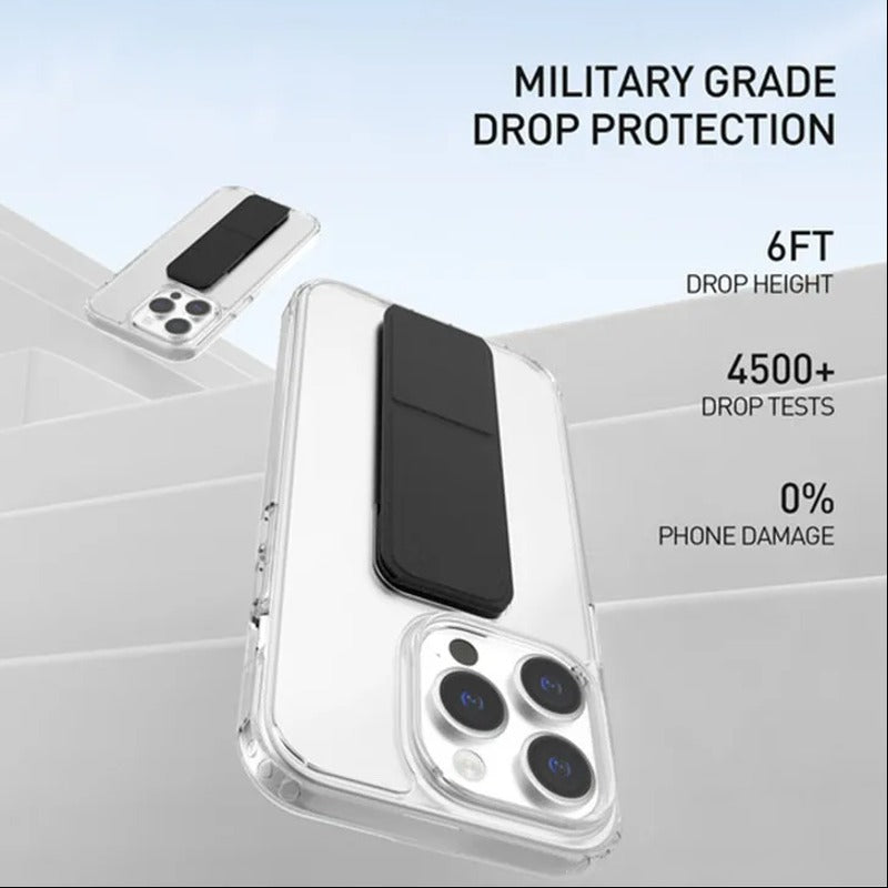 Magnetic Wrist Strap Stand Case - iPhone