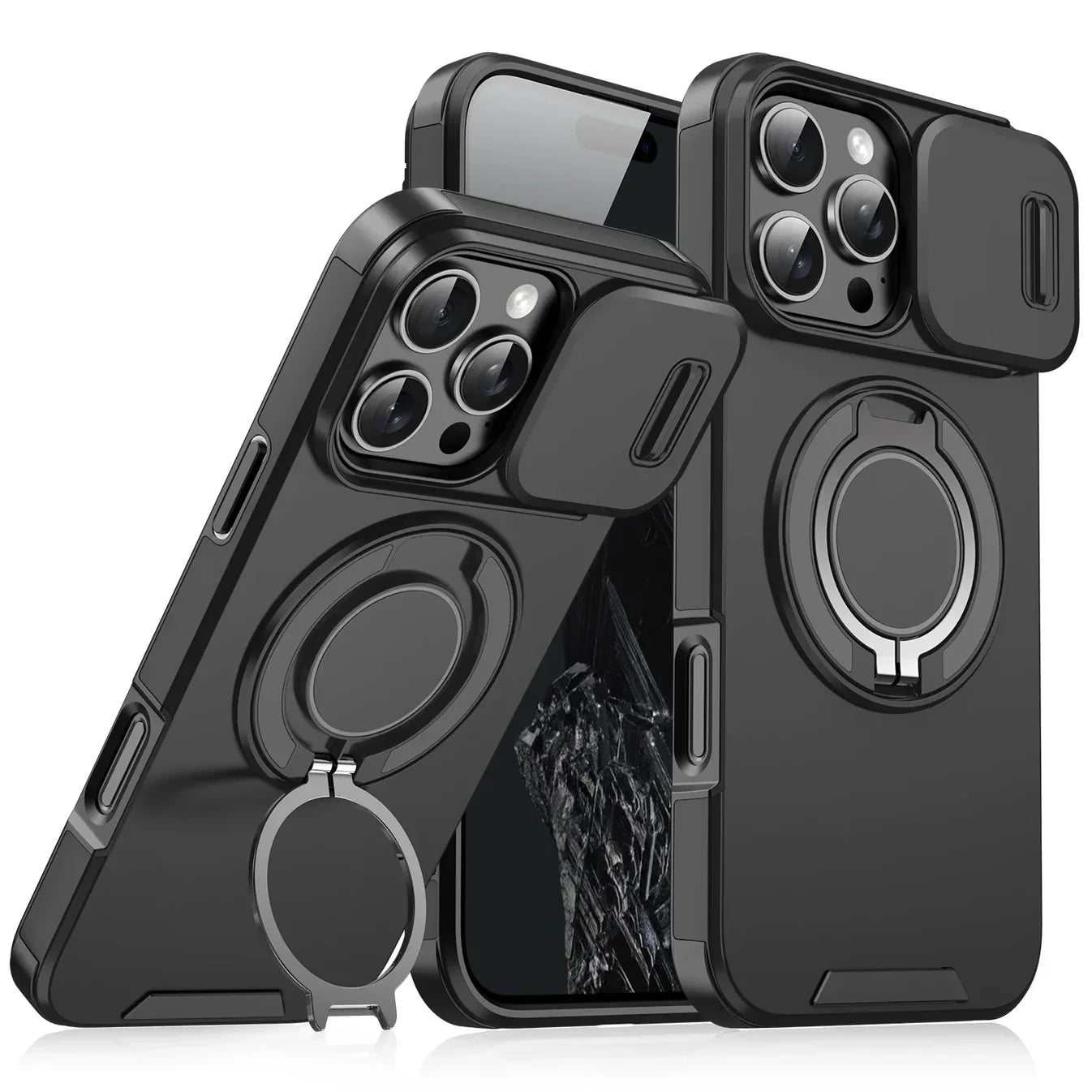 Wave Shield Ring Case