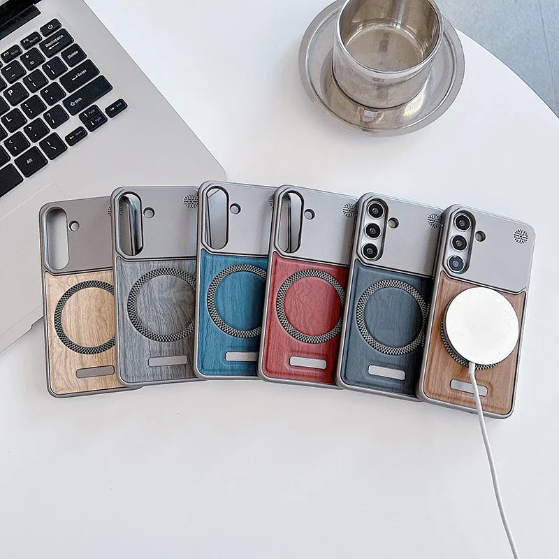 Contemporary MagSafe Wood Case