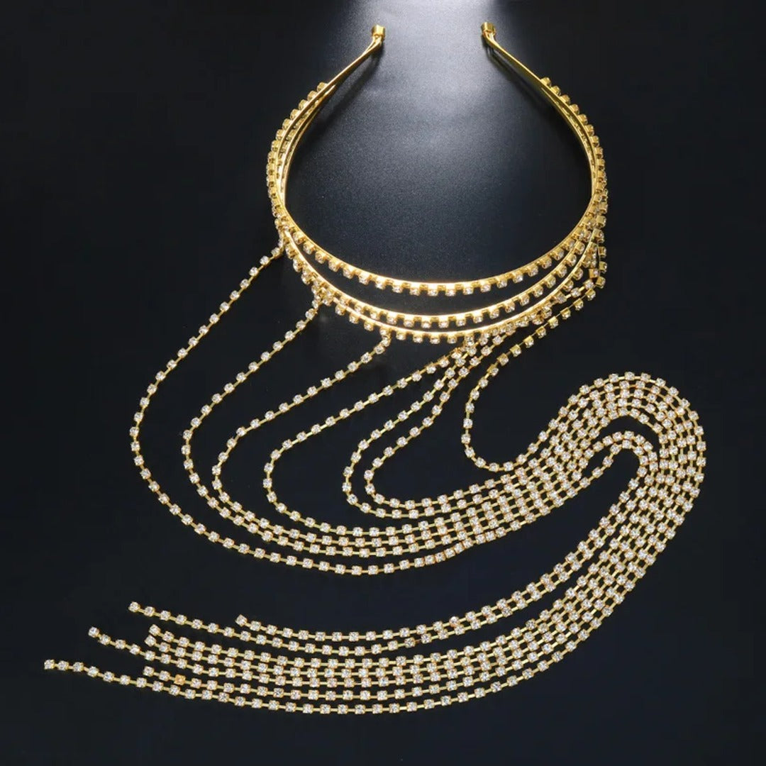 Tassel Sparkle Hoop Headband