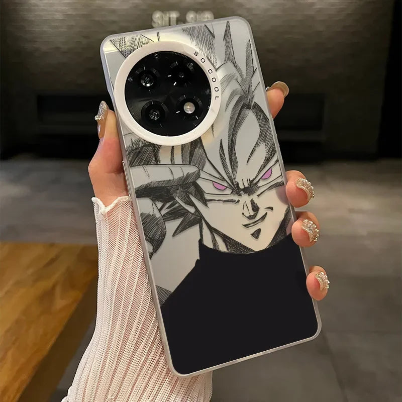 Laser Cartoon Super Saiyan Design Case - OnePlus
