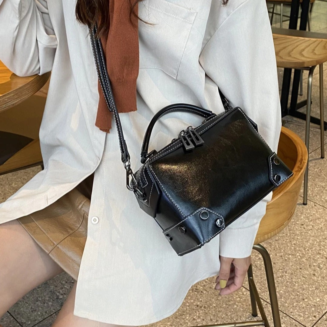 Trendy Boston Messenger Bag for Women
