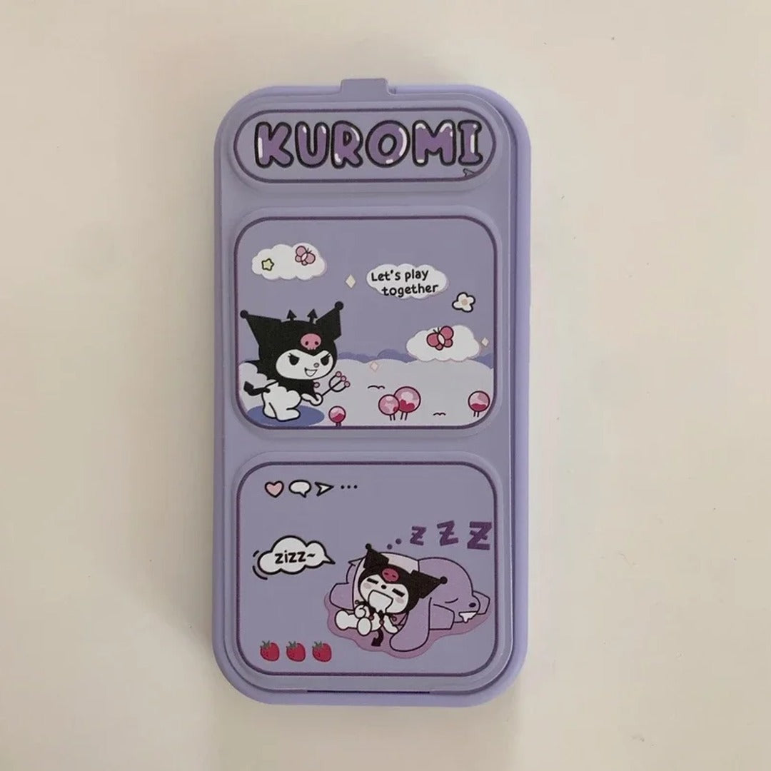 Kuromi Foldable Cartoon Stand Case