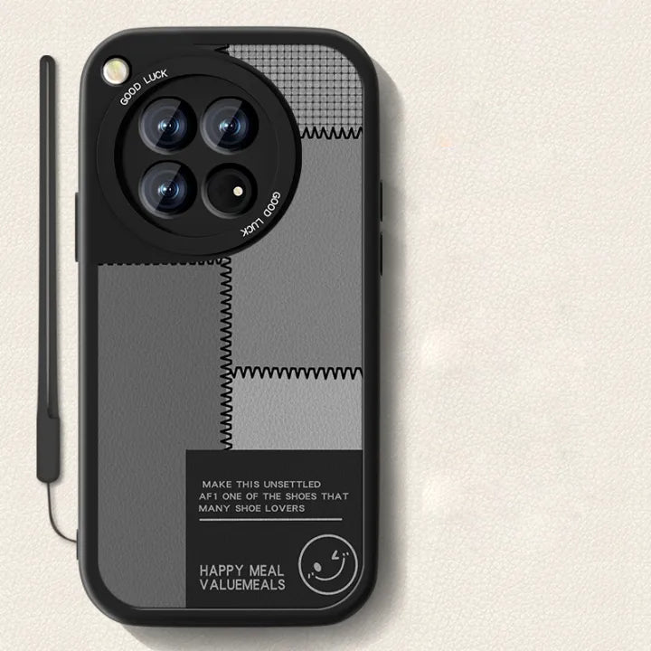 Zigzag Stitch-Inspired Protective Phone Case - OnePlus