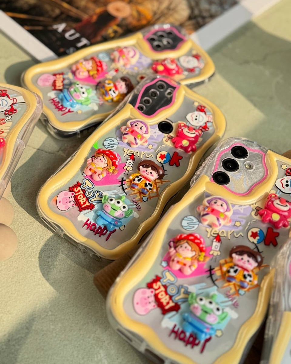 CutePop Cartoon Charm Case - Samsung