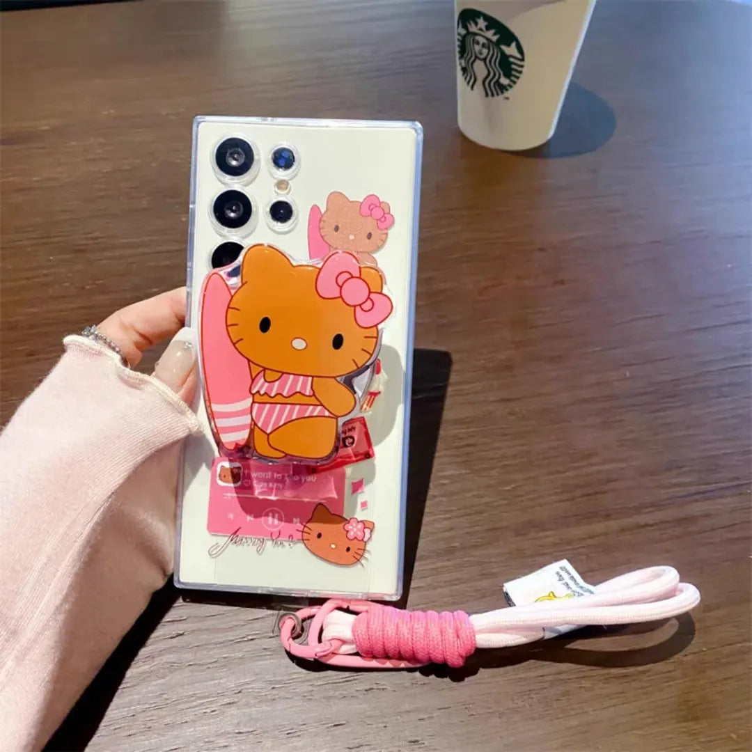 Coastal Cutie Kitty Holder Case - Samsung