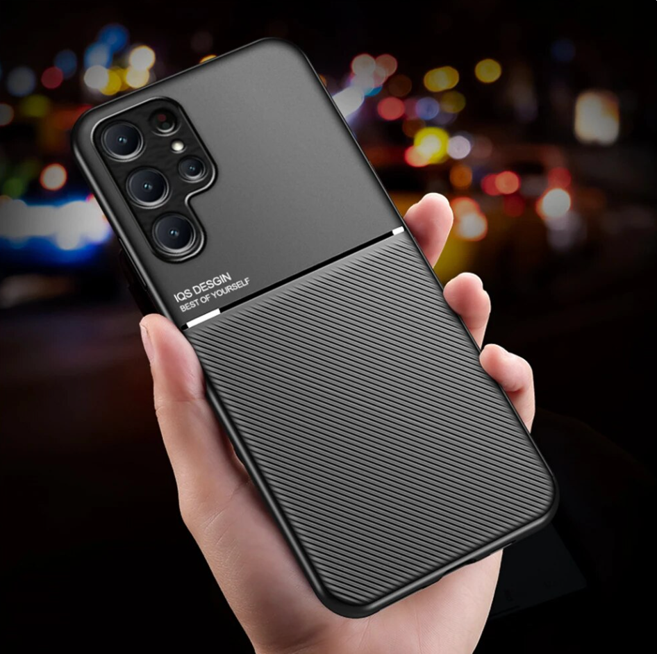 Magna Luxury Magnetic Leather Phone Case