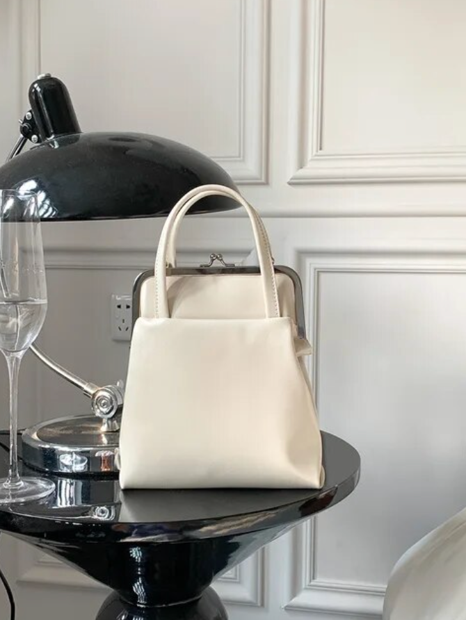 Classic Chinese Style Crossbody Leather Bag