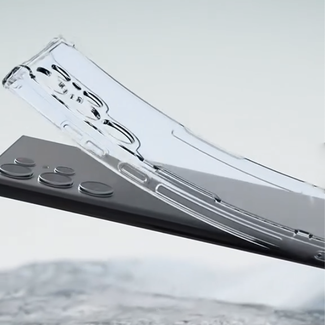Crystal Shield Anti-Knock TPU Transparent Case - Samsung