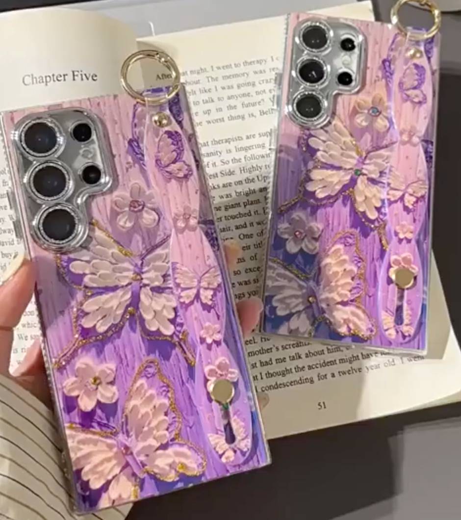 Butterfly Elegance Grip Case