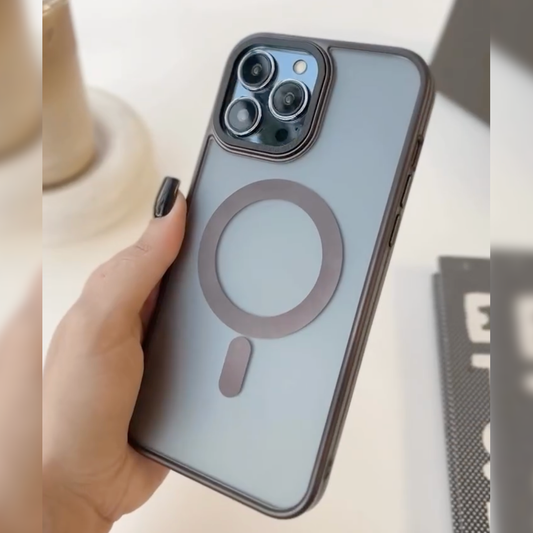 Sleek Magsafe Metal Camera Guard Case - iPhone