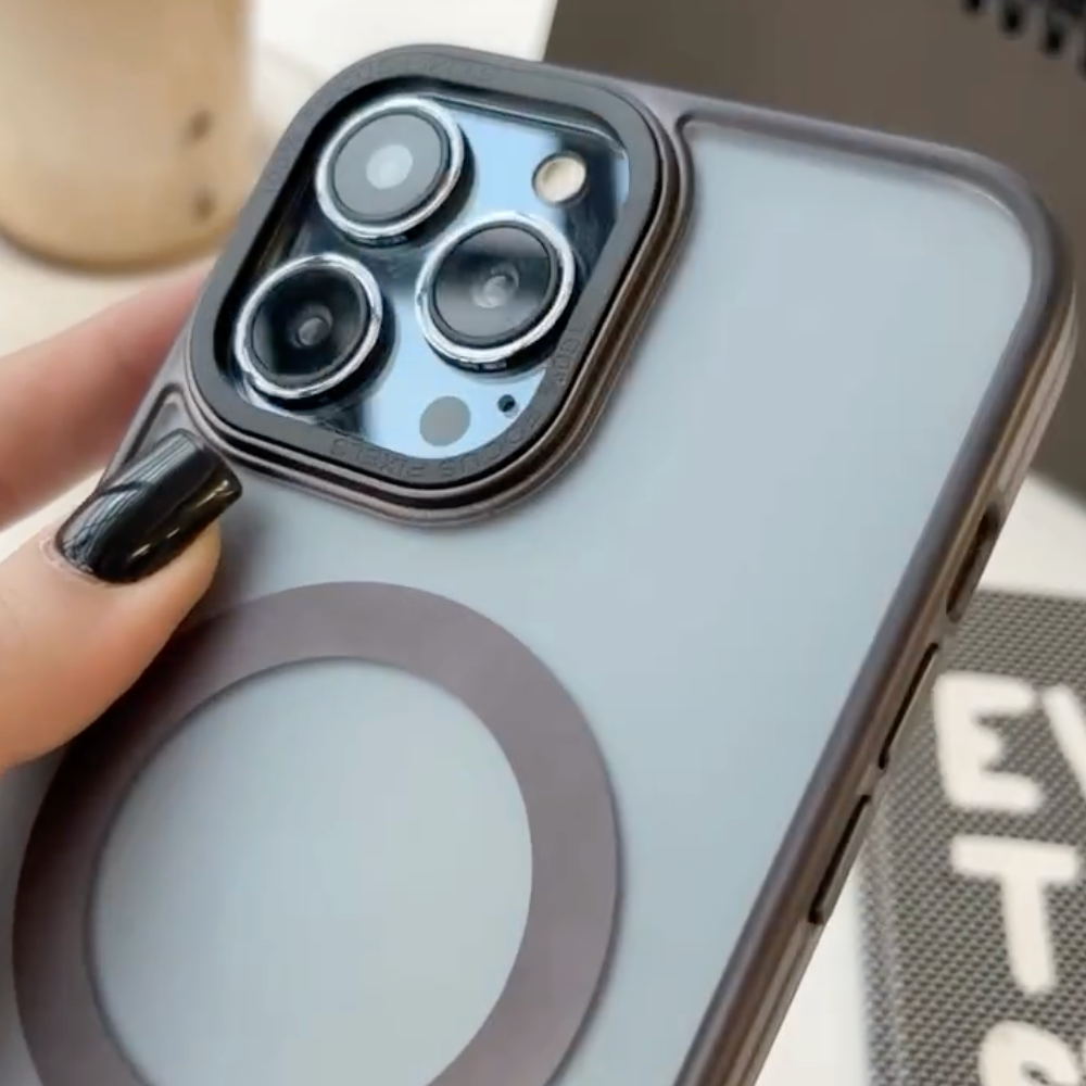 Sleek Magsafe Metal Camera Guard Case - iPhone