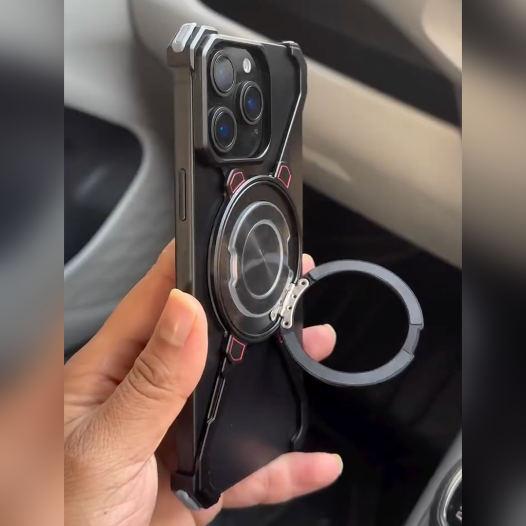 Elite Metallic Tactical MagSafe Armor Case - iPhone