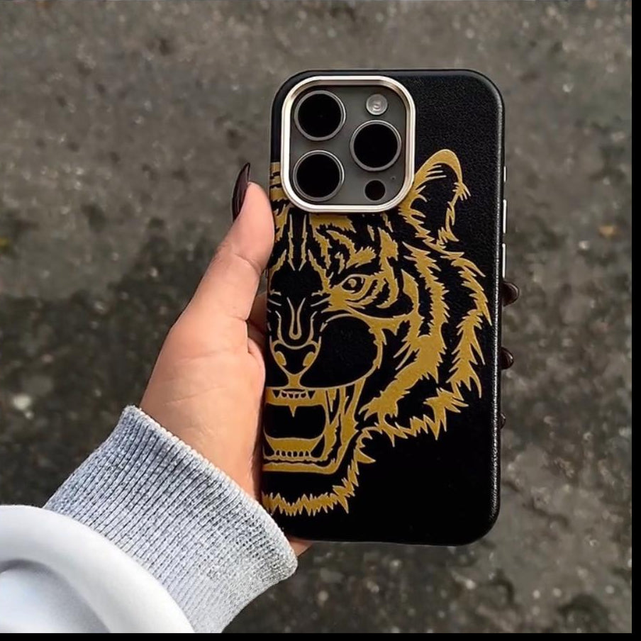 Golden Fury Tiger Armor Case