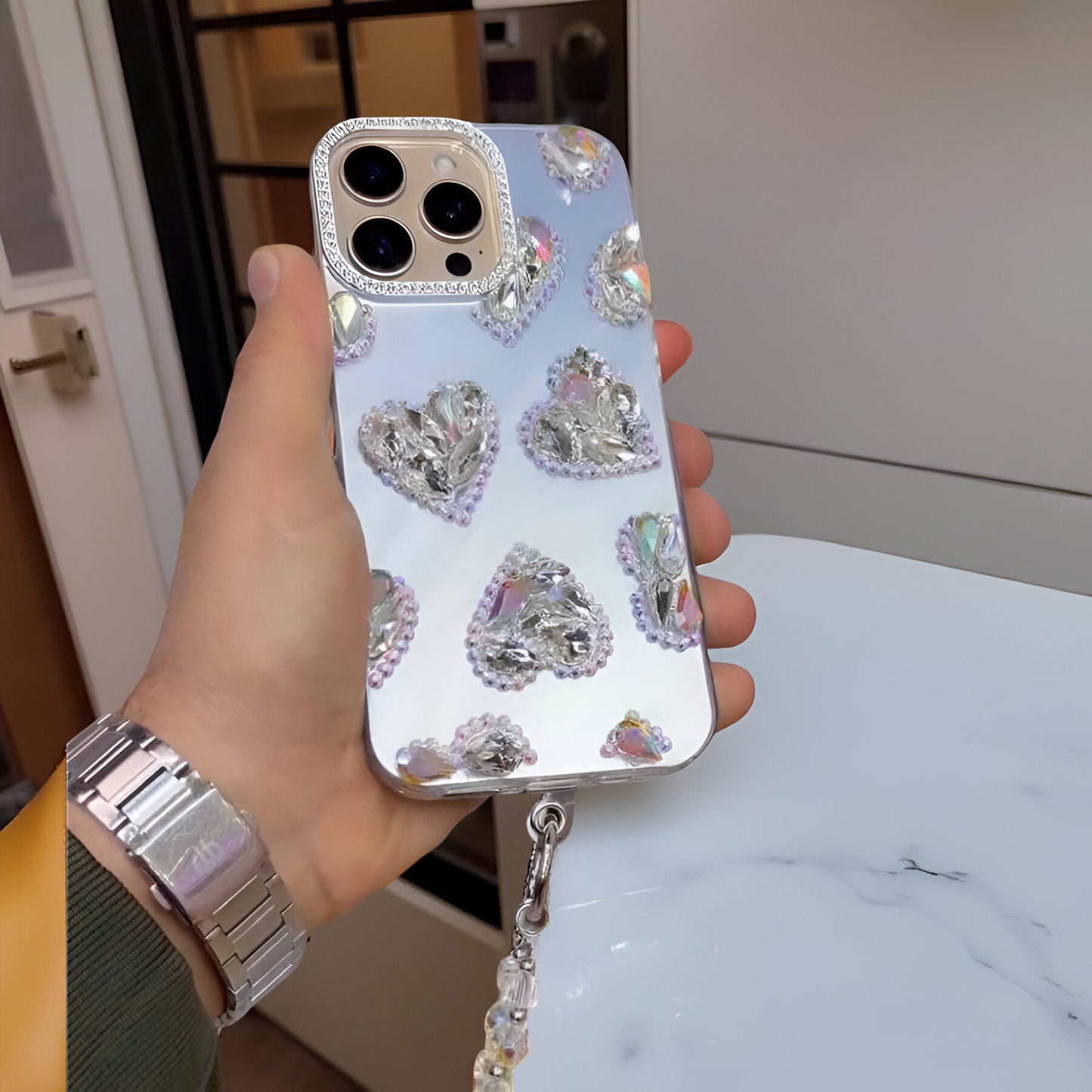 Heartstone Sparkle Luxury Case