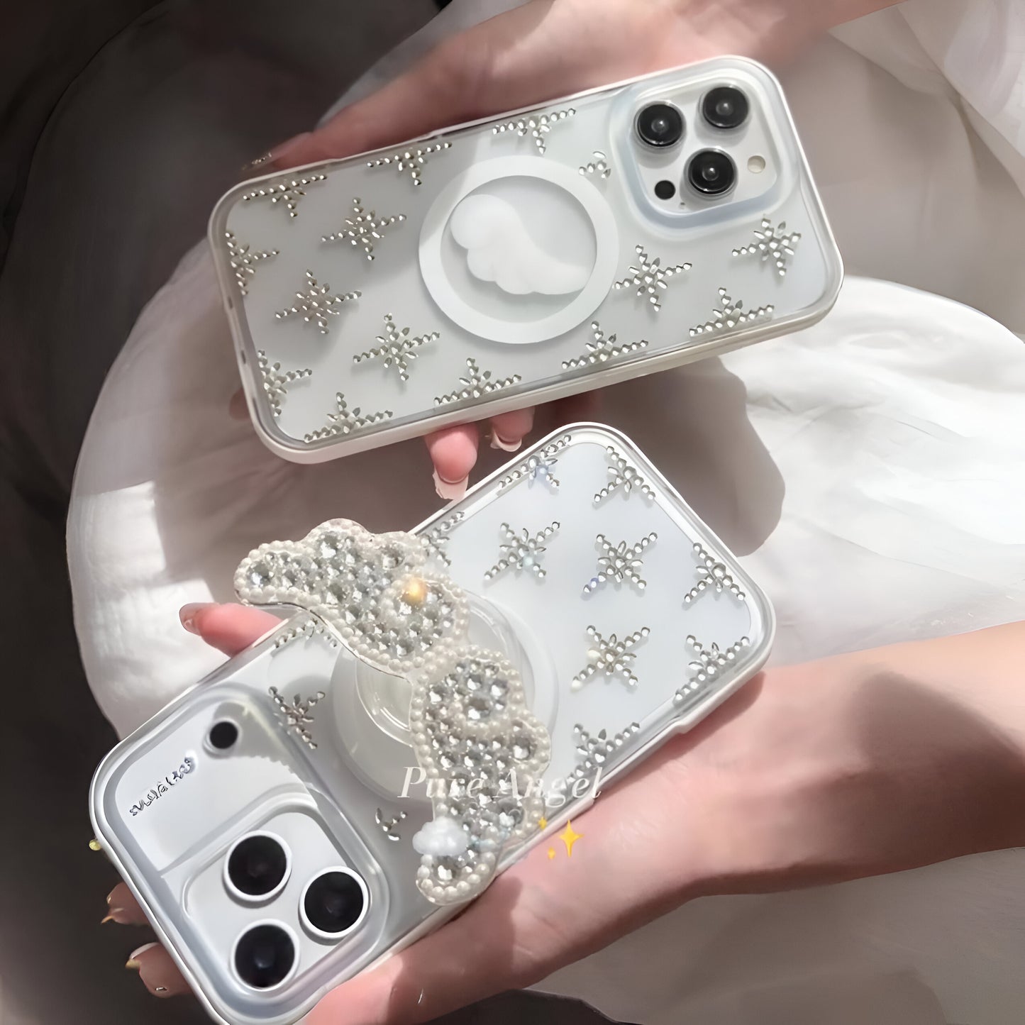 Snowflake Pearl Elegance Case