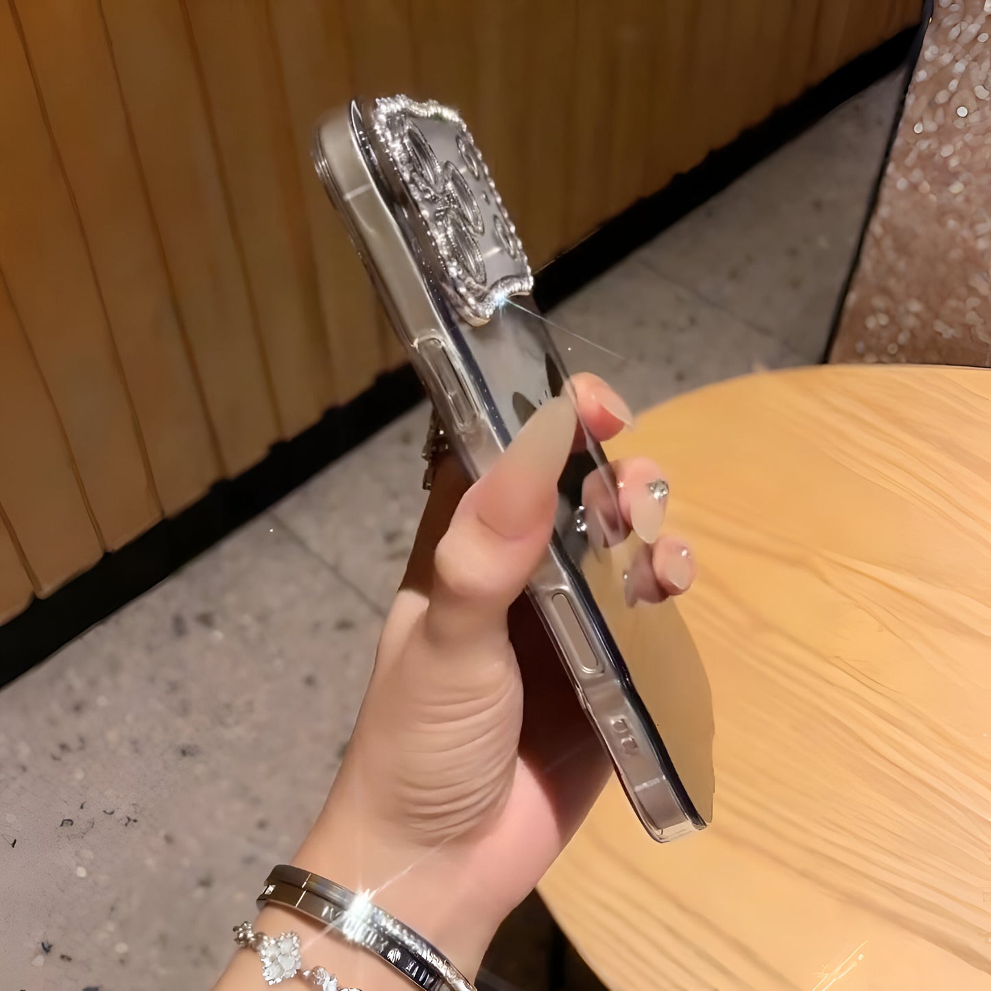 Moonlight Butterfly Sparkle Case