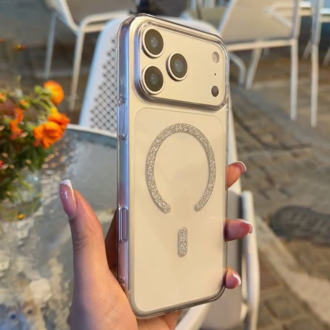 Chic Glitter Magnetic Case