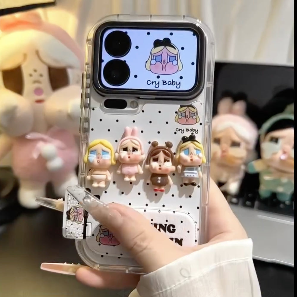 Adorable Doll Mirror Case