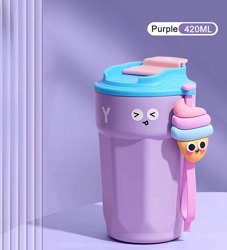 Creative Coffee Thermos Cup