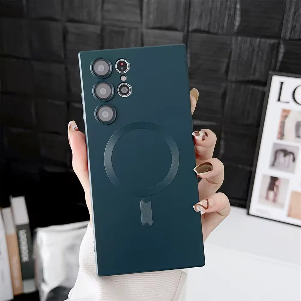 Luxury Matte Magnetic Case-Samsung