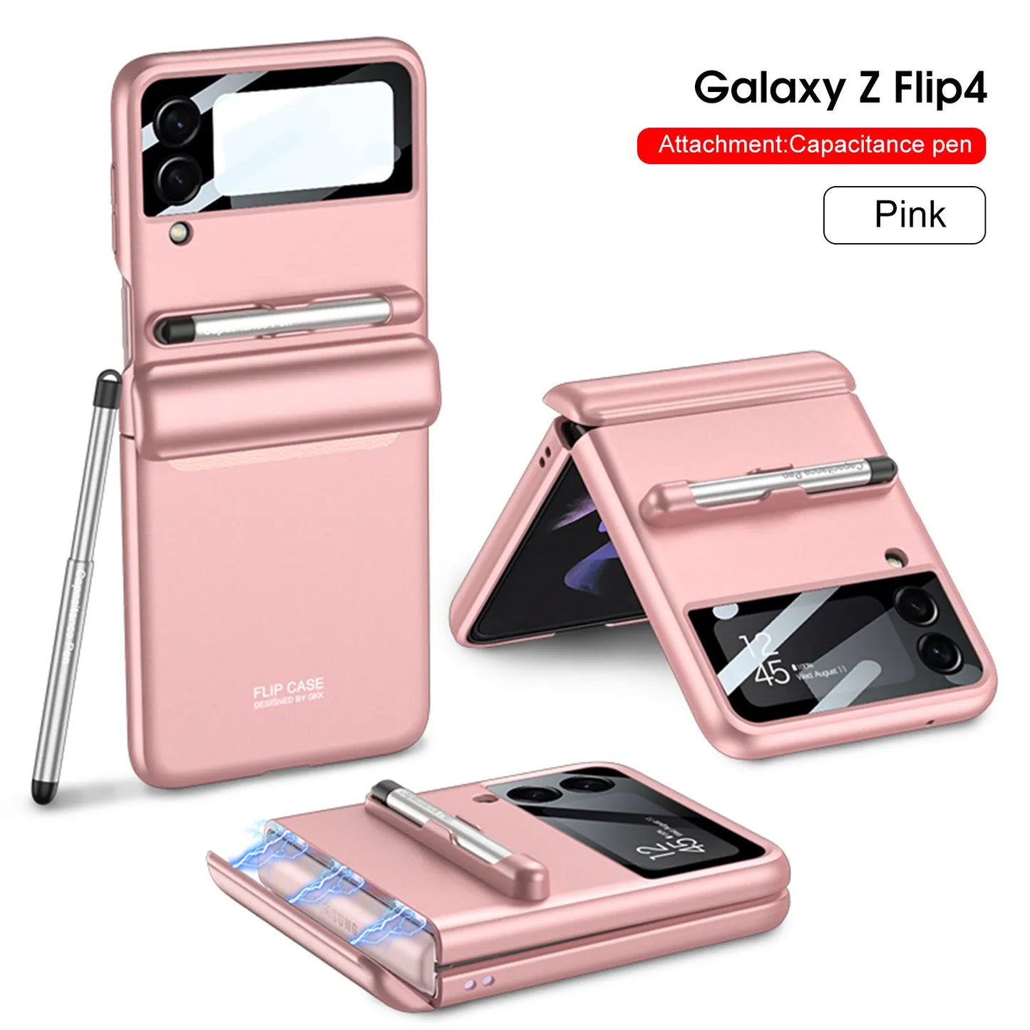 Magnetic Stylus Flip Case - Samsung