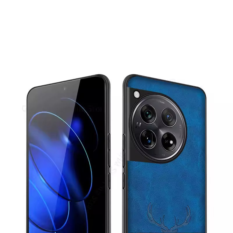 Animal-Themed Deer Head Leather Case - OnePlus