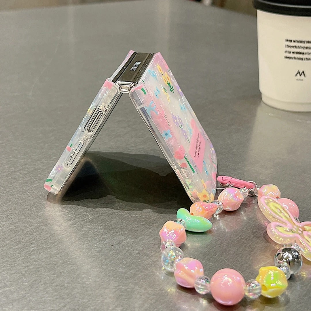 Cute Floral Fancy Pattern Case - Samsung