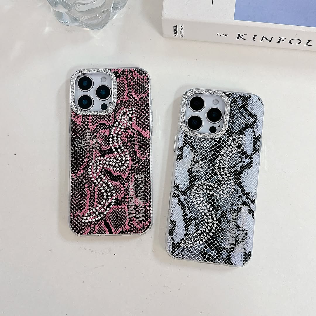 Glam Python Diamond Phone Case