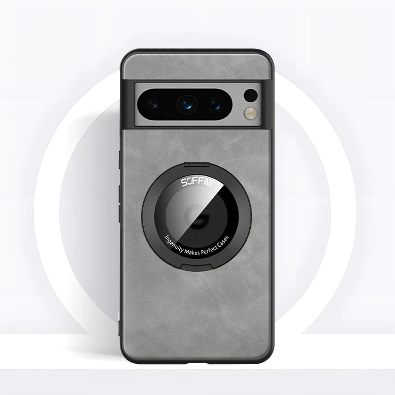 Integrated Magnetic Ring Mobile Case - Google Pixel