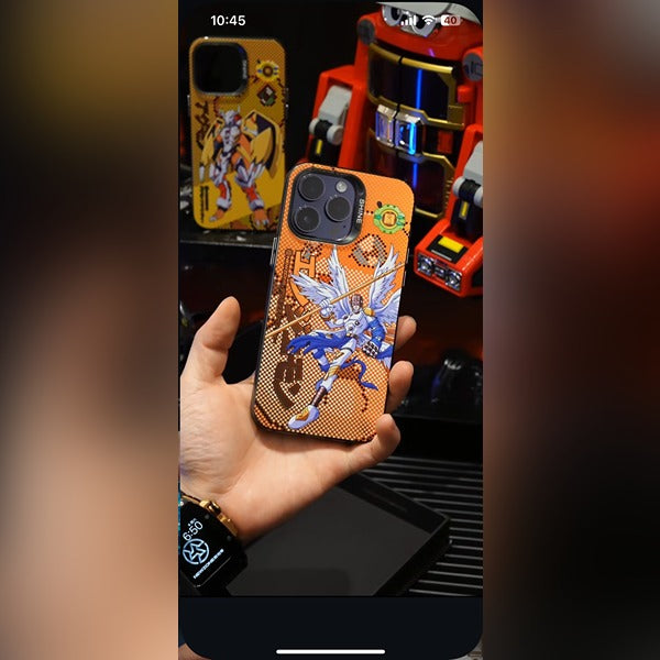Animated Mecha Warrior Protective Case - iPhone