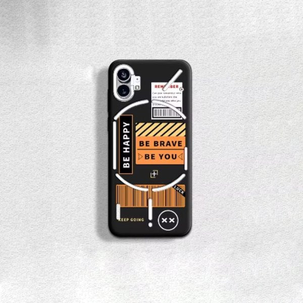 Edgy Artistic Motivation Script Case - Nothing
