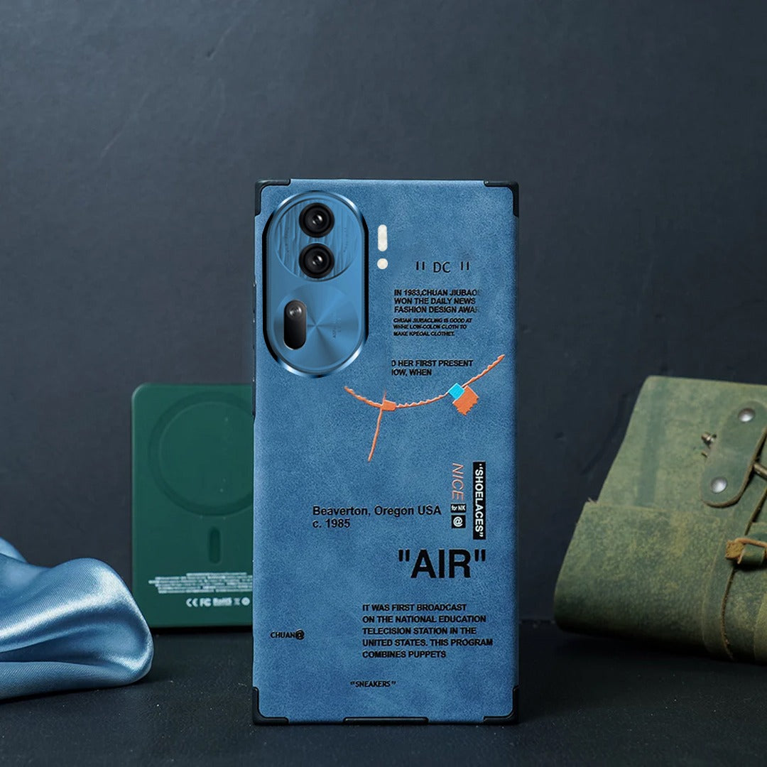 Sneaker Label Leather Edge Case - OPPO