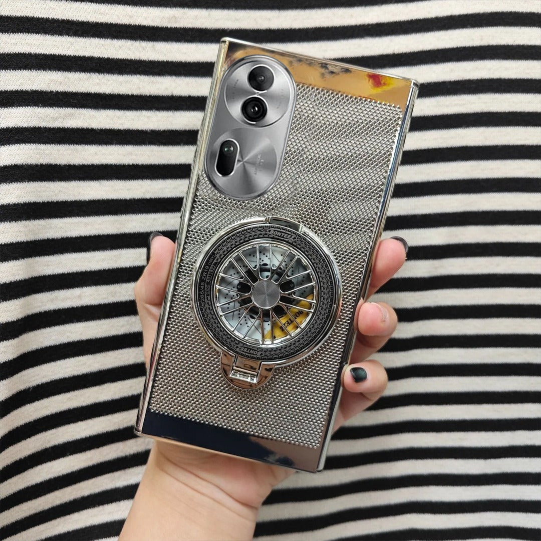 Brilliant Spin Rotating Wheel Stand Case - OPPO