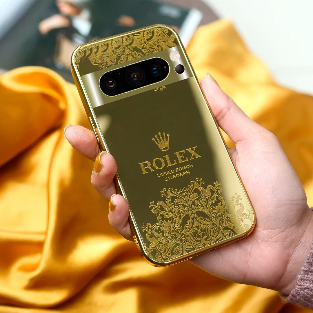 Crafted Gold Luxurious Camera Protective Case - Google Pixel