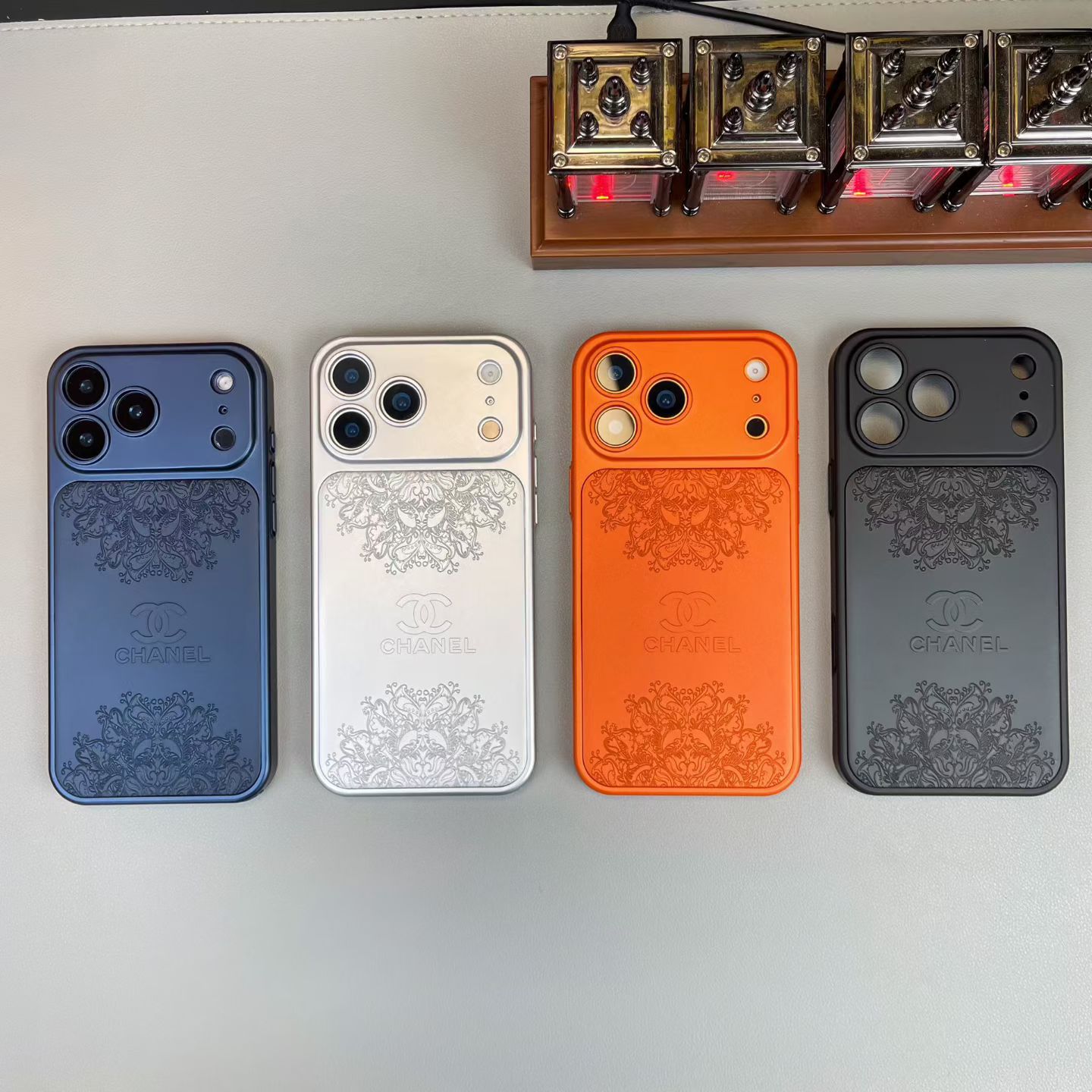 Ivory Frost Emblem Luxe Case