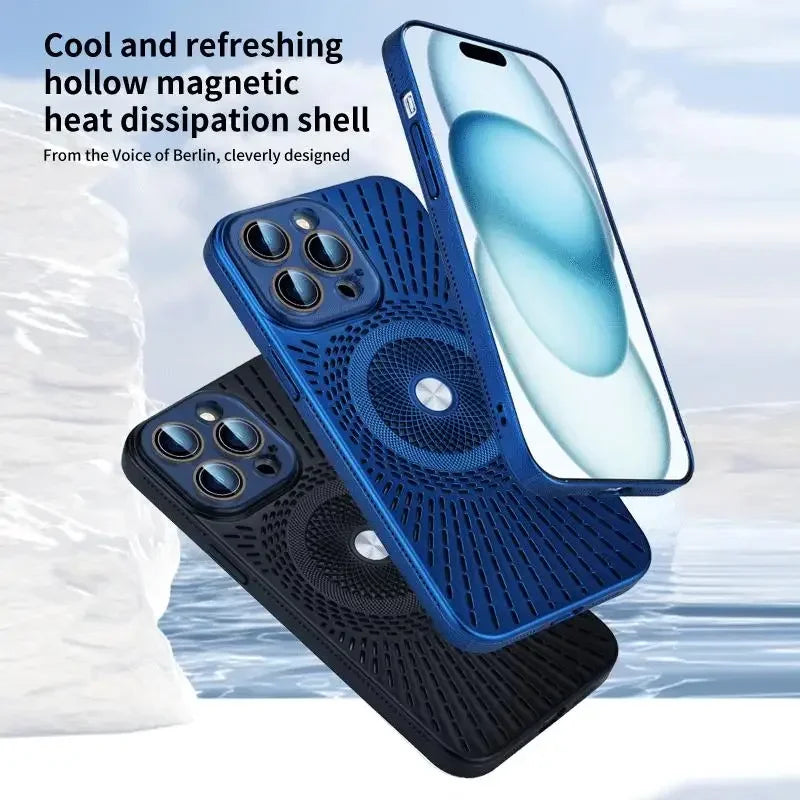 Concentric Spin Grid Pattern Case - iPhone