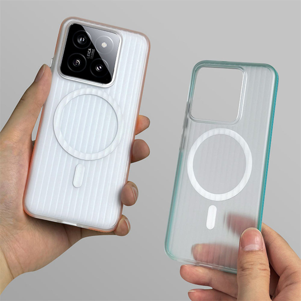 Geometric 3D Stripes MagSafe Case - Xiaomi