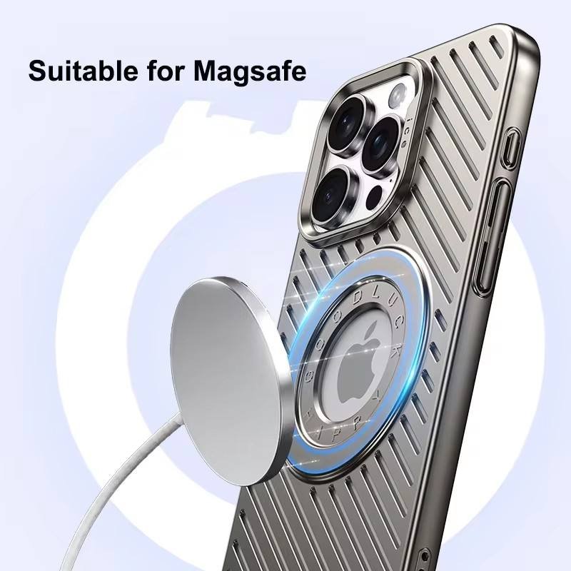 Modern Magnetic Shield Cooling Case - iPhone
