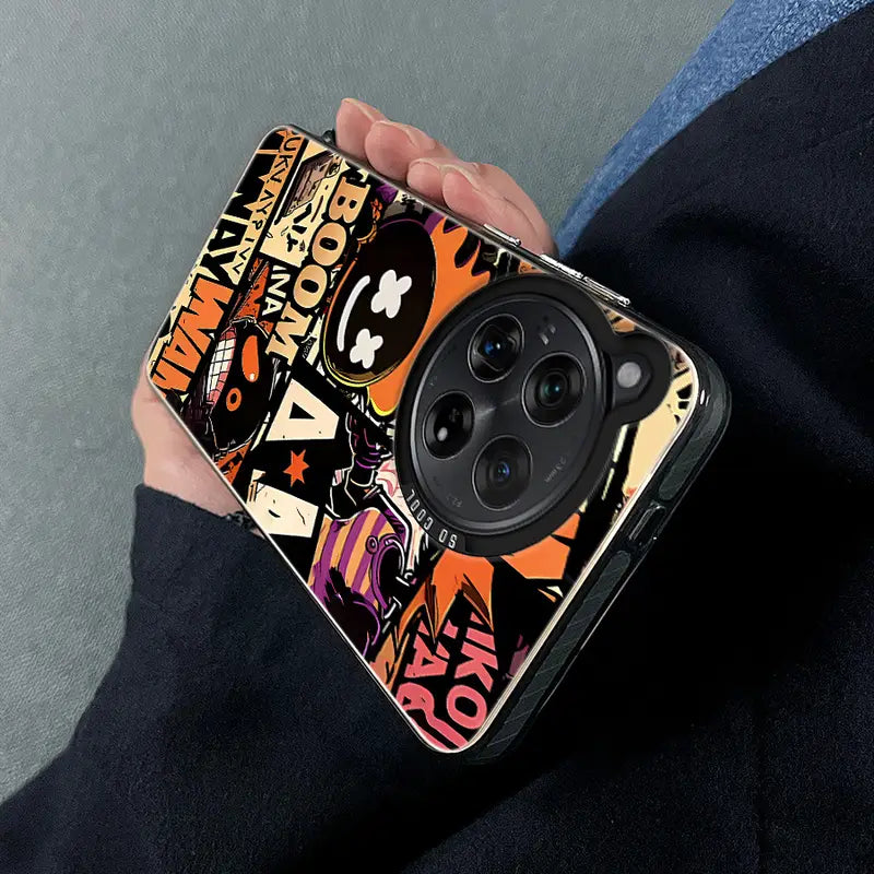 Artistic Boom Fluorescent Strap Case - OnePlus
