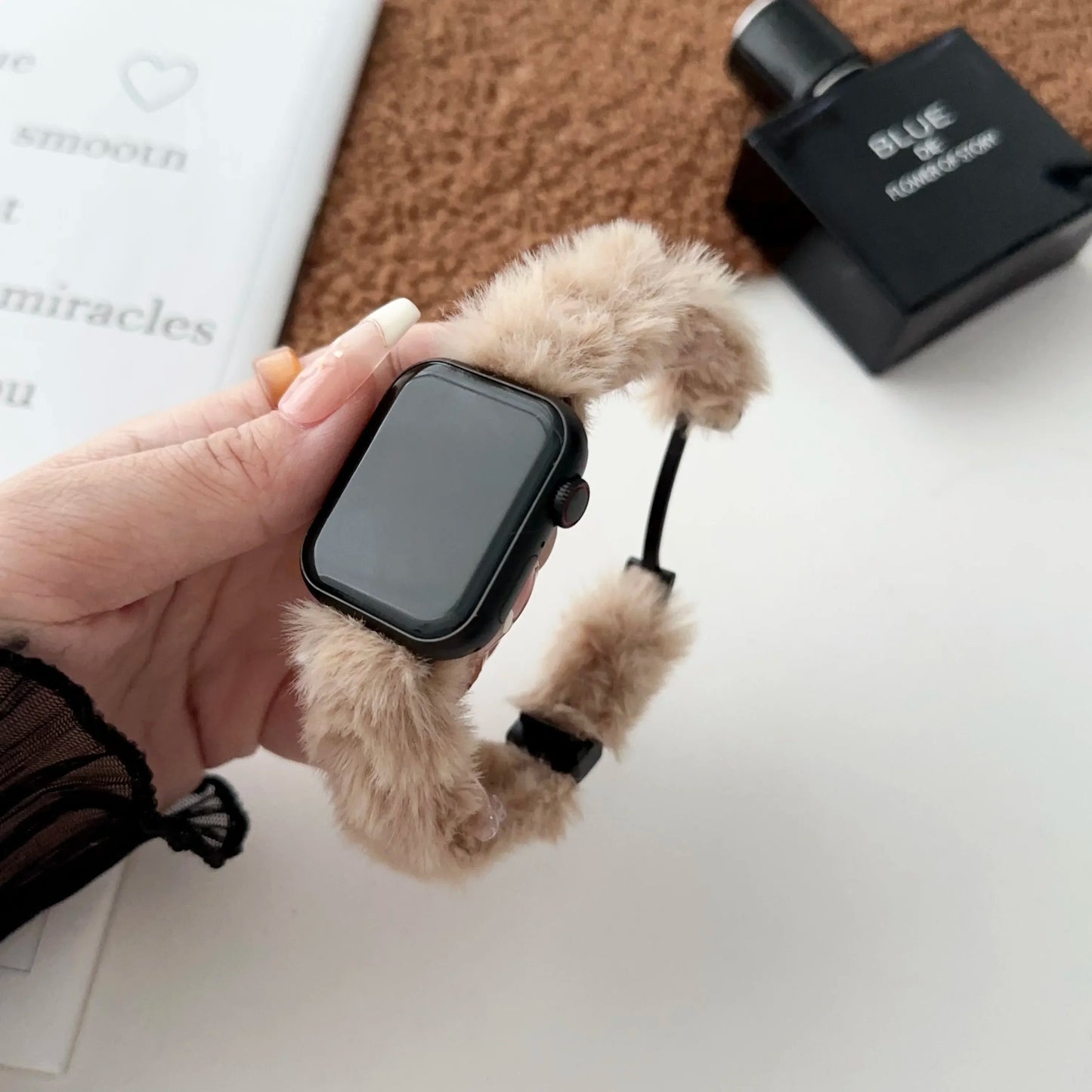 Stylish Chic Fluffy Watch Strap