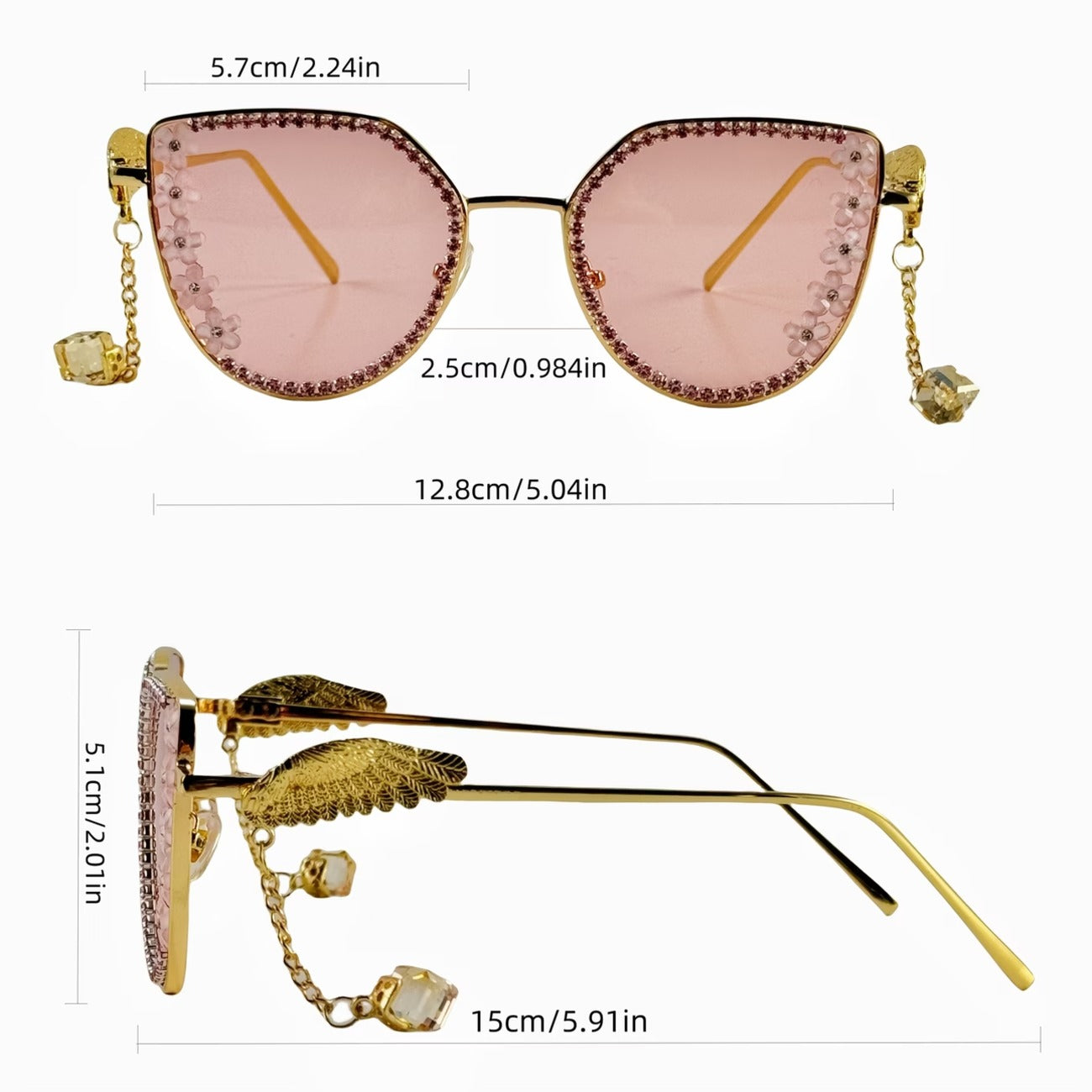 Crystal Blossom Luxe Shades