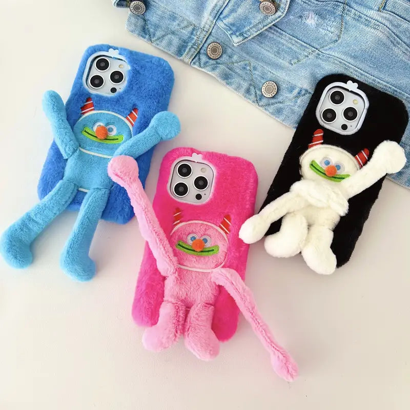Adorable Monster Plush Case