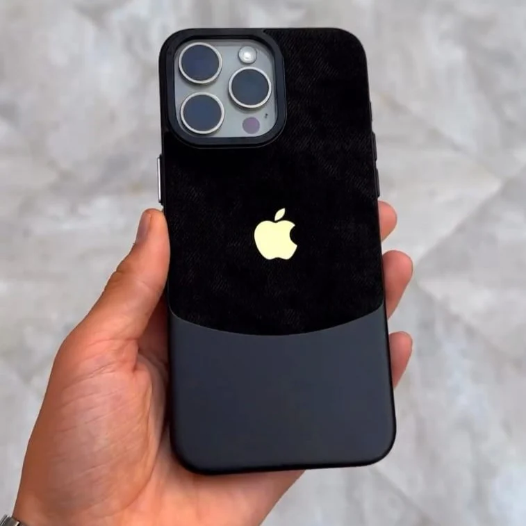 Sleek Dual Tone Velvet Texture Case Sleek Dual Tone Velvet Texture Case