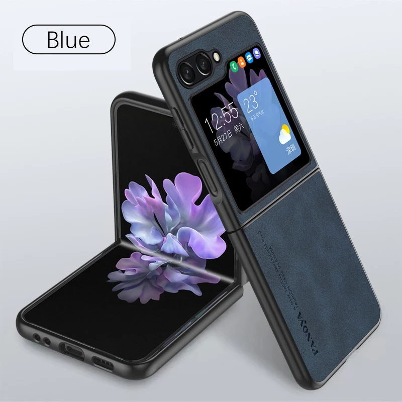Galaxy Z Flip6 Sheep Luxe Premium Leather Case