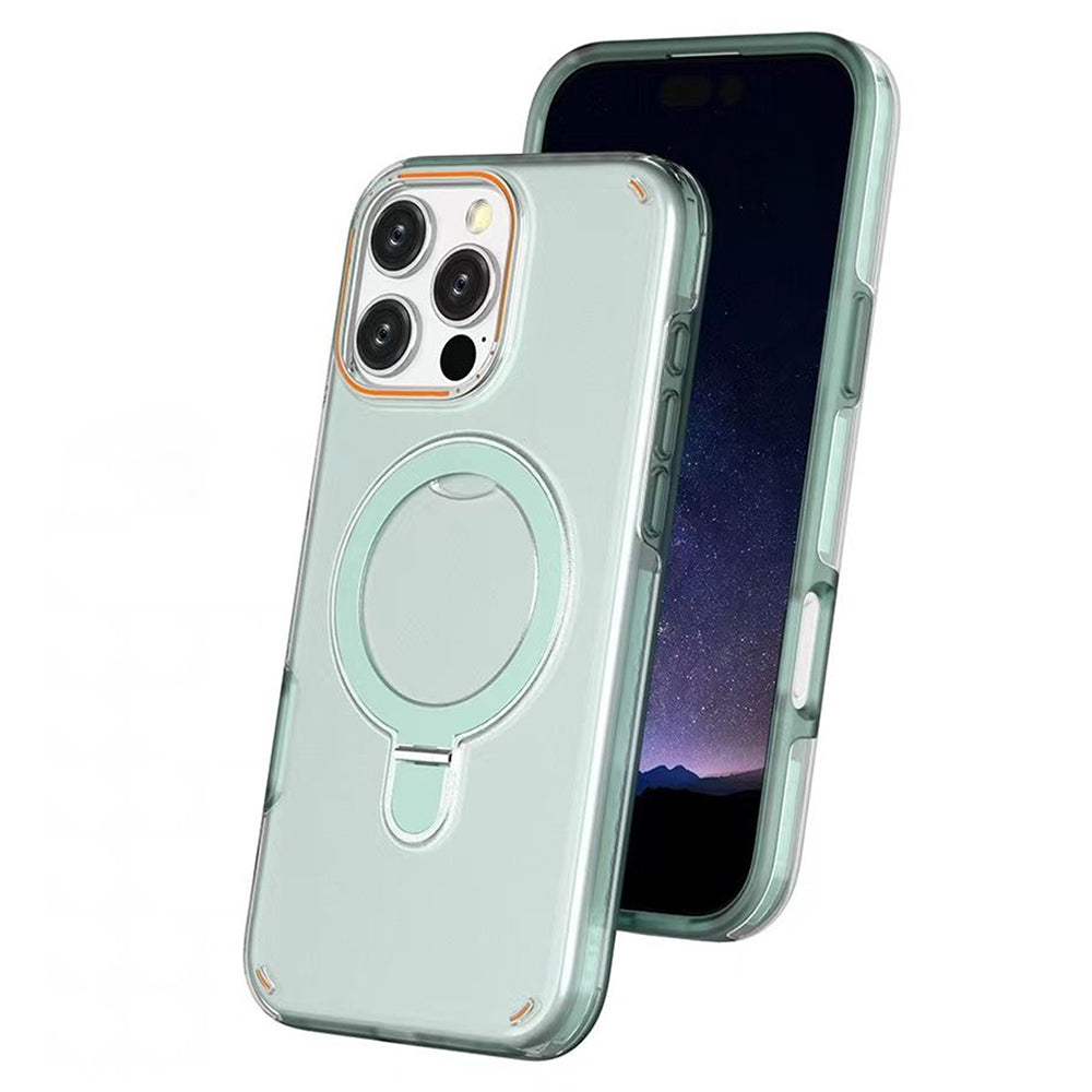 Serene Metal Ring Magsafe Case - iPhone
