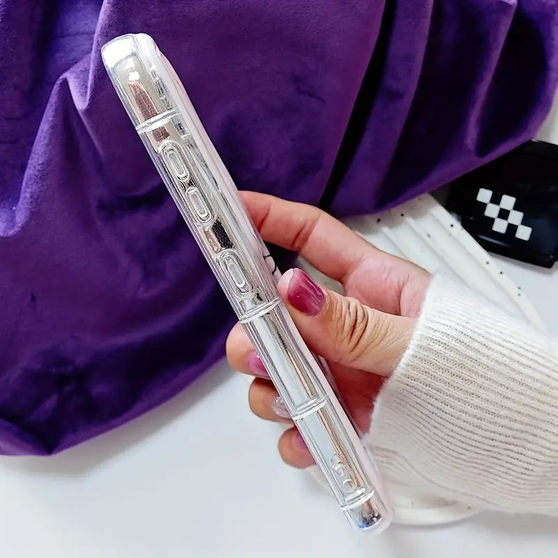 Cute Butterfly Gradient Transparent Case - Samsung