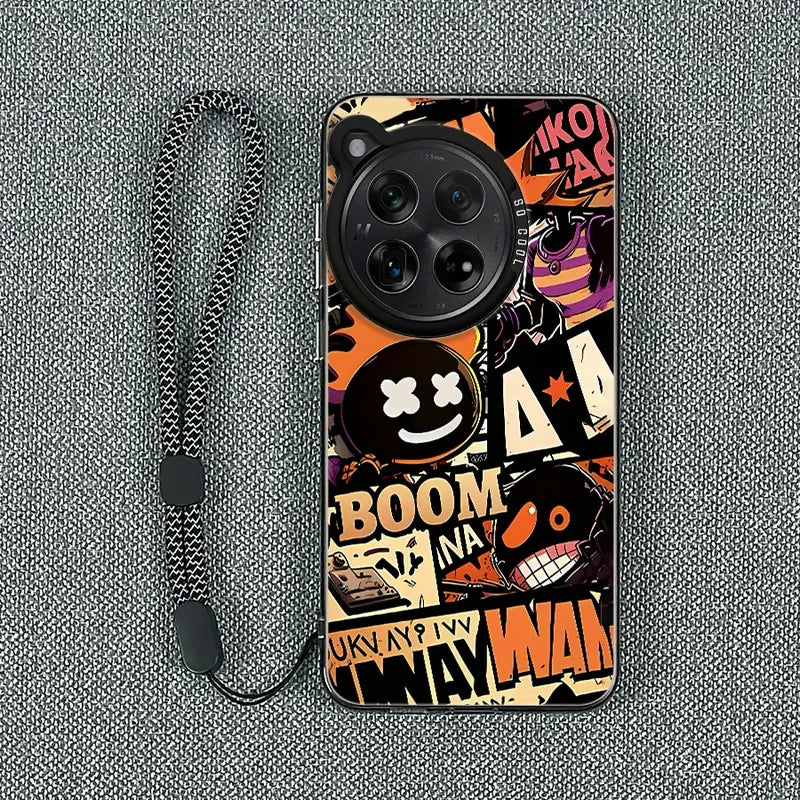 Artistic Boom Fluorescent Strap Case - OnePlus